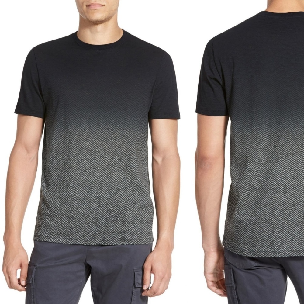 🐘VINCE || Ombrè Herringbone Tee